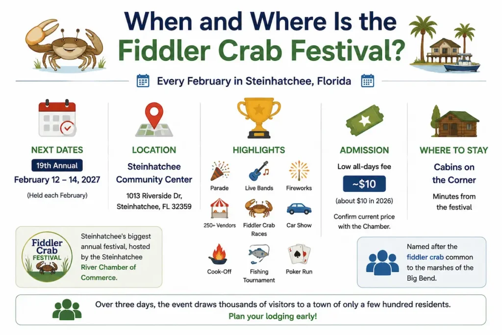 When and Where Is the Fiddler Crab Festival