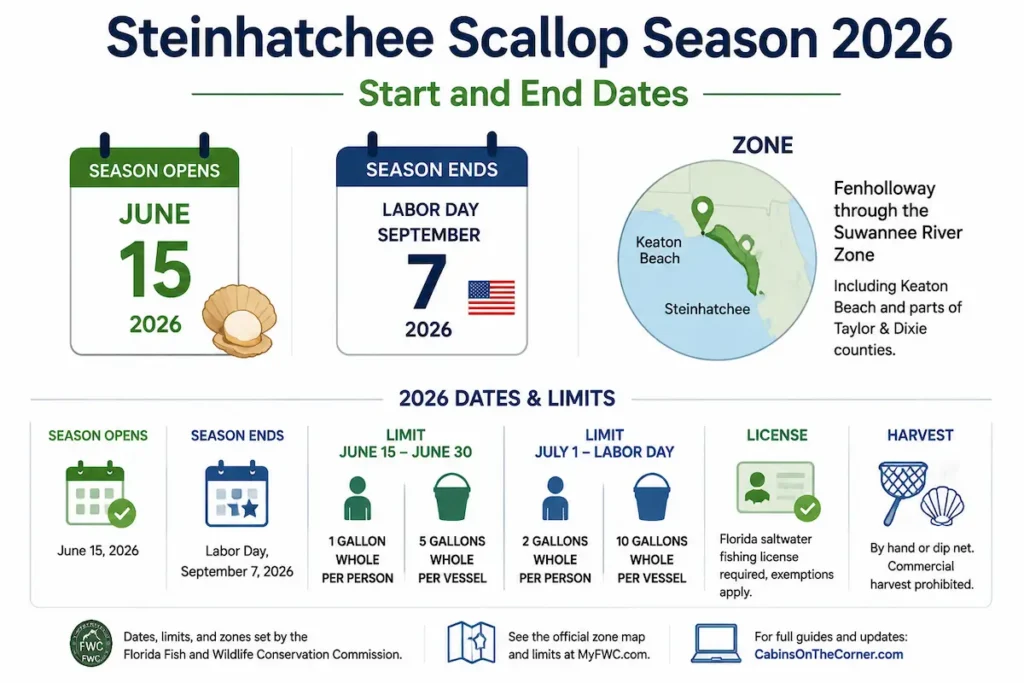 When Is Plan Steinhatchee Scallop Season 2026