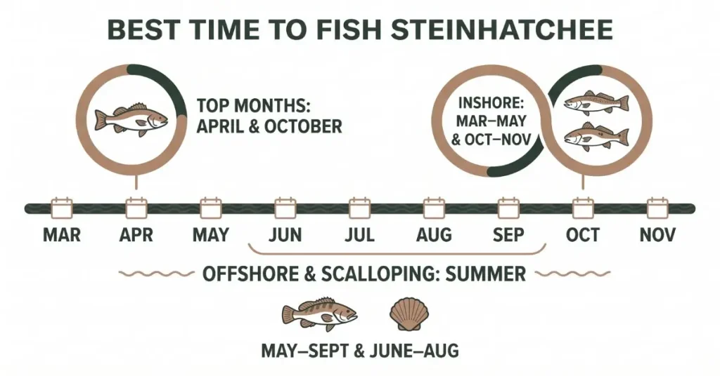 When Is the Best Time to Fish Steinhatchee?